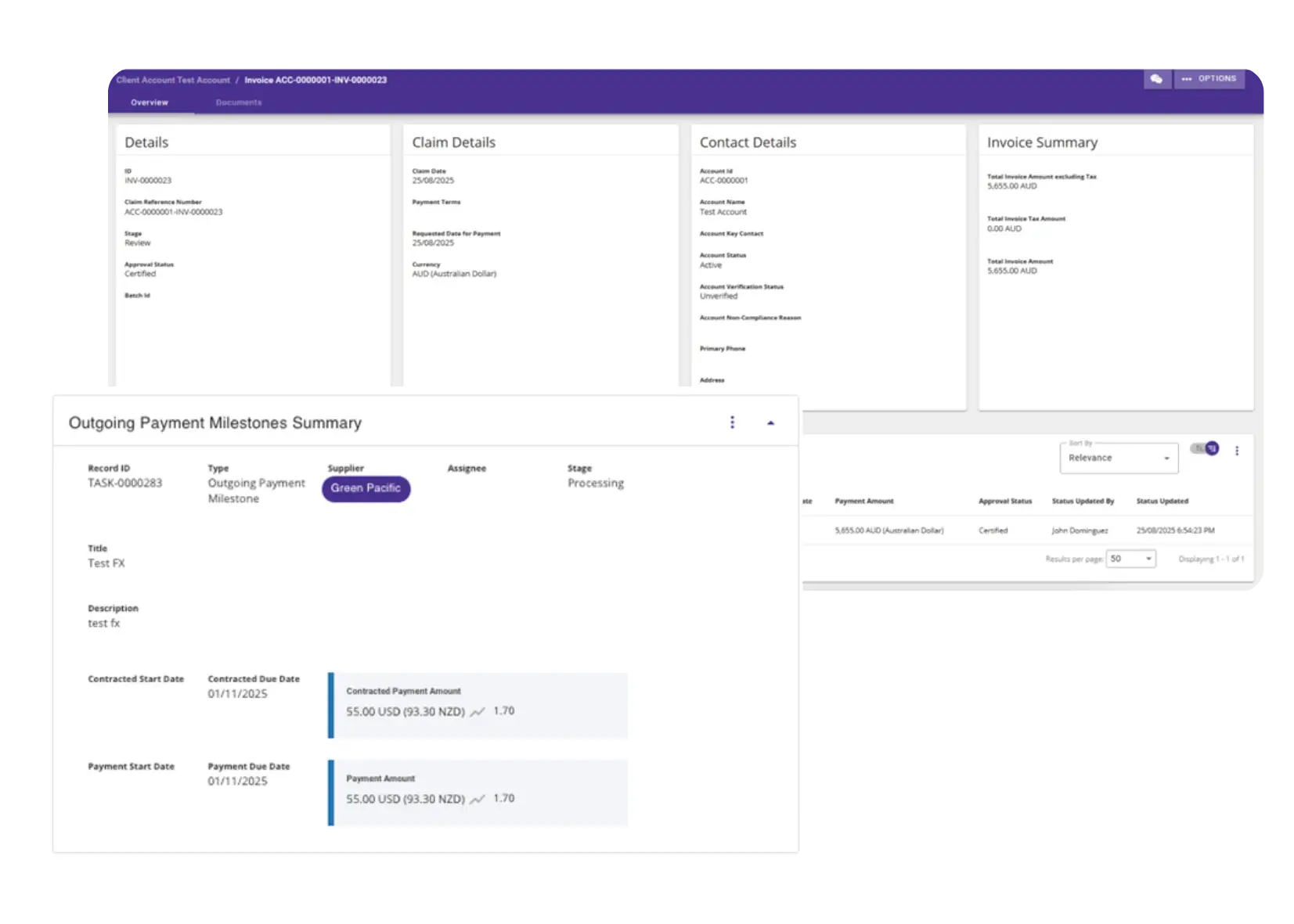 Built-in FX support for global program delivery