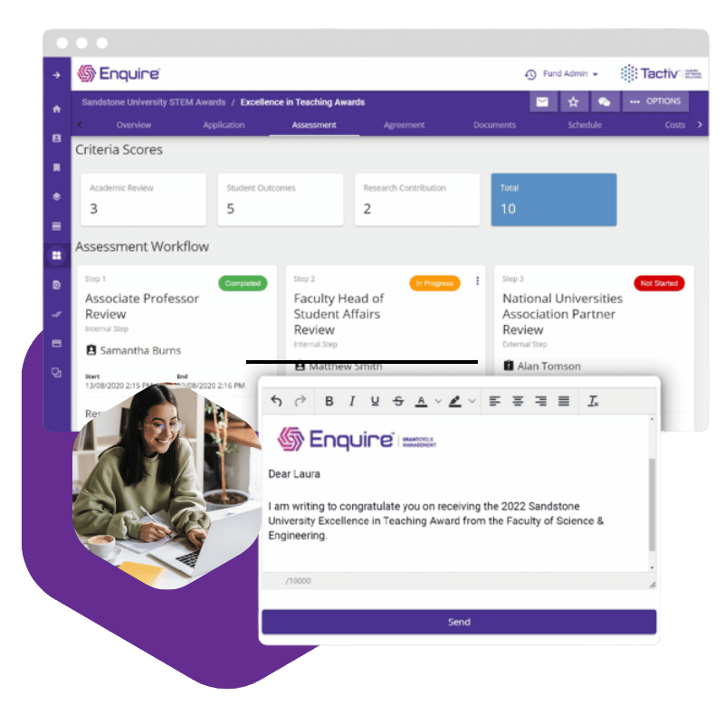 Award - Judge applications