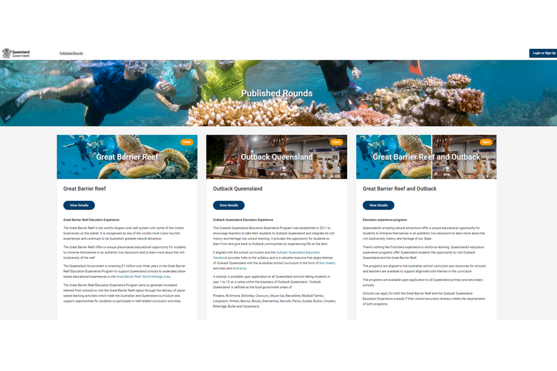 Two pillars of the QLD economy connected for mutual benefit by the The Education Experience Program