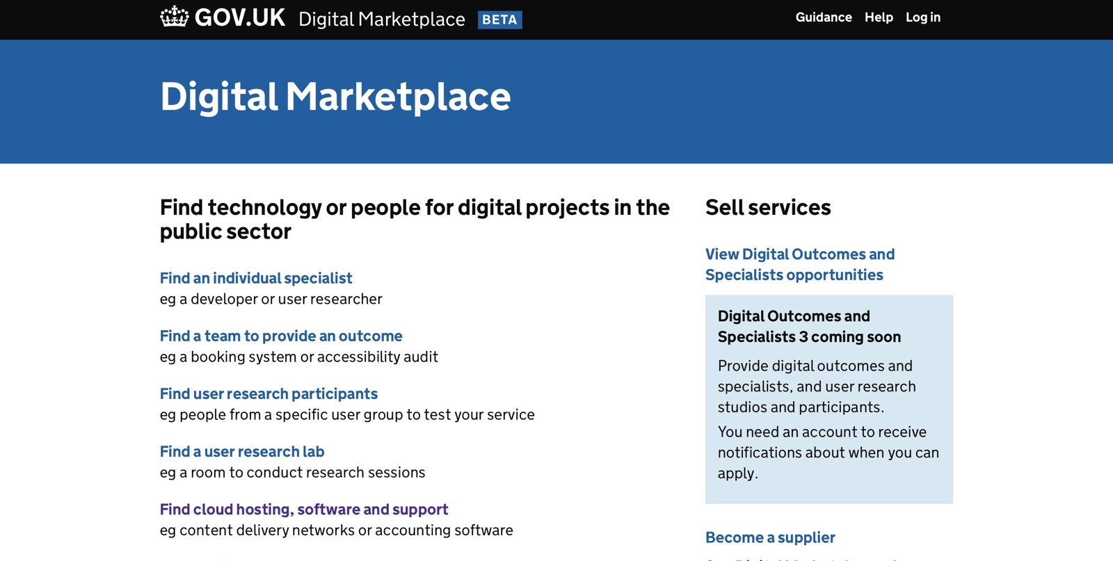 Tactiv Approved as a Supplier on UK Government Digital Marketplace