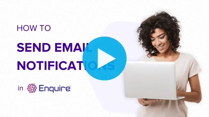 Keep applicants and stakeholders up to date with Tactiv’s communication features