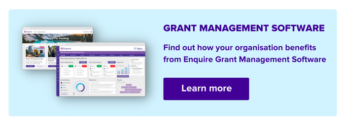 Learn more about Enquire Grant Management Software