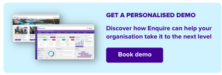 Call to action button to book a demo
